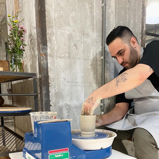 Single Wheel Throwing Session