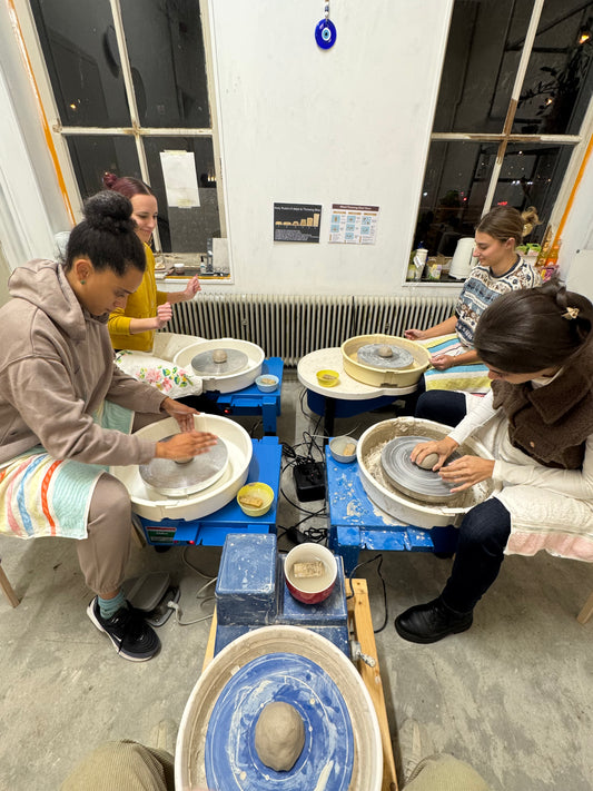 7 week - Intermediate Wheel Throwing