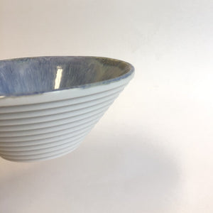 Oceam foam porcelain bowl