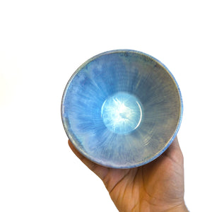 Oceam foam porcelain bowl