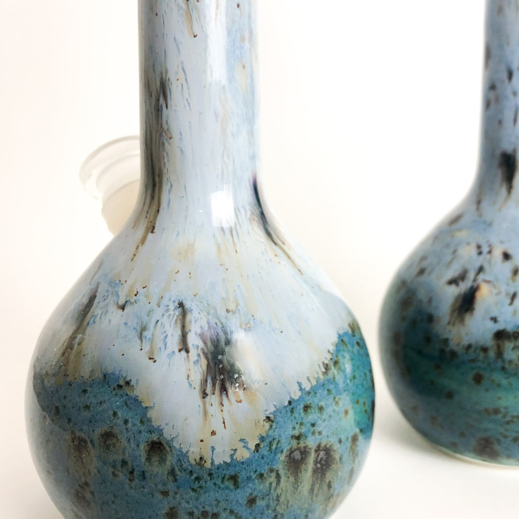 Turquoise ritual vase