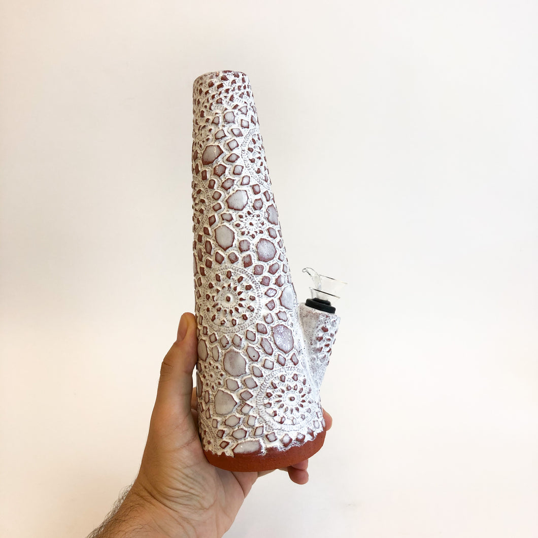 Terracotta ritual vase