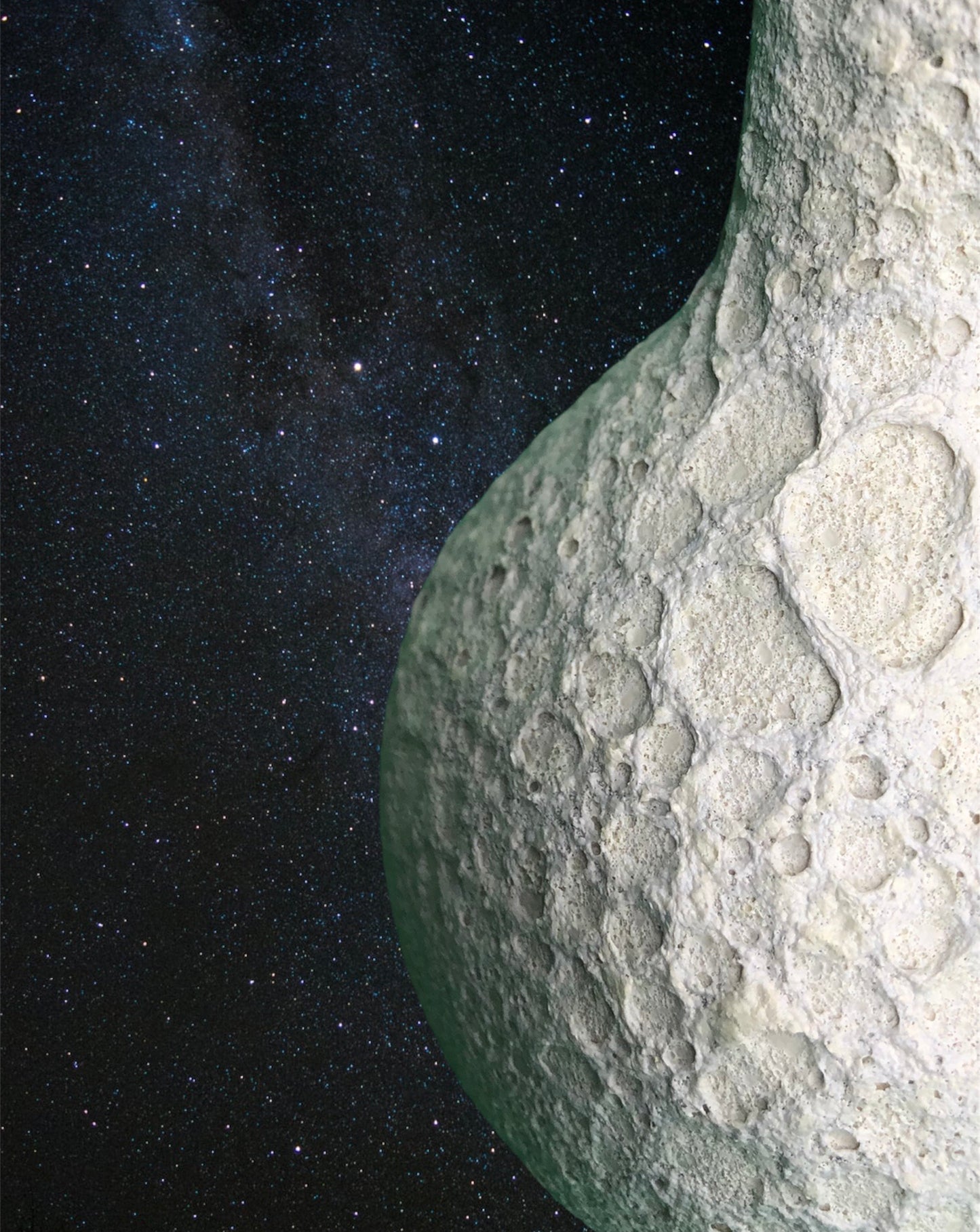 Moon Landing Ritual vase